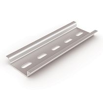 DIN-рейка (125см) перфорированная оцинкованная 1мм IEK DIN-рейка (125см) перфорированная оцинкованная 1мм IEK