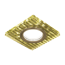 Светильник Gauss Backlight BL081 Квадрат. Золотые нити/Золото, Gu5.3, LED 2700K 1/40 Светильник Gauss Backlight BL081 Квадрат. Золотые нити/Золото, Gu5.3, LED 2700K 1/40