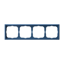 ArtGallery Аквамарин Рамка 4-постовая, универсальная Systeme Electric (Schneider Electric)