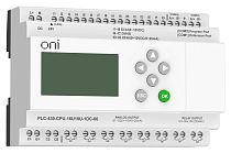 ПЛК 430 Модуль ЦПУ 4 DI 12 UI (0-10 В/DI) 8 RO 2 AO (1 шт 0-10 В и 1 шт 0-20 мА) 24В DC с Ethernet портом с экраном ONI