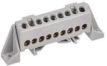 TEKFOR Шина L "фаза" в комбинированном DIN-изоляторе "Стойка" 6х9-9-Ср IEK