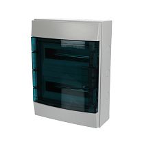 Бокс настенный 24М прозрачная дверь Mistral65 (с клемм) серые ABB