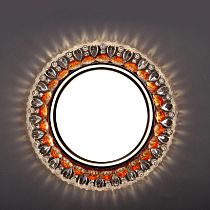 Светильник встраиваемый General GCL-GX53-H38-BL Янтарь