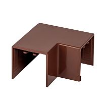 Поворот 90 гр. (25х25) (4 шт) темное дерево EKF-Plast Поворот 90 гр. (25х25) (4 шт) темное дерево EKF-Plast