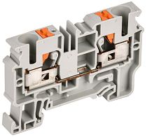 Колодка клеммная CP 10мм2 серая  IEK