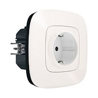 Valena Allure NETATMO Жемчуг Розетка 2К+З 16А Valena Allure NETATMO Жемчуг Розетка 2К+З 16А