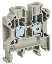 Колодка клеммная CTS 6мм2 серая  IEK