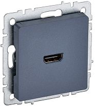 BRITE Розетка HDMI РHDMI-0-БрМ маренго  IEK