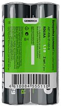 Батарейка солевая R06/AA (2шт/пленка) GENERICA IEK Батарейка солевая R06/AA (2шт/пленка) GENERICA IEK