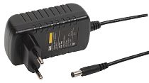 Драйвер LED ИПСН ECO 3528 24Вт 12В адаптер-JacK 5.5мм IP20  IEK