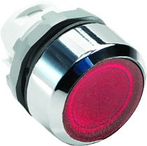 Кнопка MP1-21R без фиксации с индикатором красная ABB Кнопка MP1-21R без фиксации с индикатором красная ABB