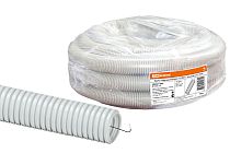 Труба гофрированная ПВХ d 16 с зондом (100 м) легкая  TDM