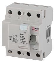 Устройство защитного отключения ЭРА SIMPLE-mod-45 УЗО ВД-40 4P 40А/30мА (электронное)