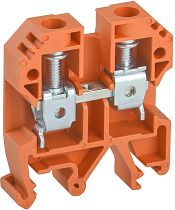 Клемма винтовая КВИ-10кв.мм оранж.  IEK