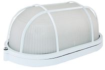 Светильник ЖКХ НПБ1202 белый/овал с реш. 100Вт IP54  TDM