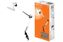 Светильник струбцина 220В, 40Вт, E27 белый  TDM