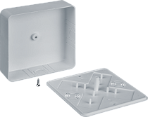 Коробка Navigator 93 412 NSS-DB-100-100-25-4-WH распаячная открытого монтажа