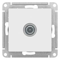 AtlasDesign Лотос TV Розетка проходная 4DB, механизм Systeme Electric (Schneider Electric)