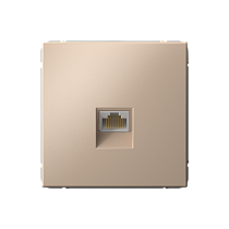 ArtGallery Песочный Розетка компьютерная RJ45, кат. 6A, механизм Systeme Electric (Schneider Electric)