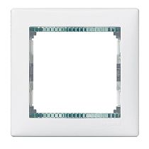 VALENA DIY Рамка 1-местная белый кристалл