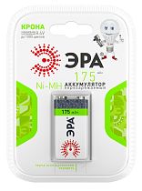Аккумулятор ЭРА 9V-1BL 175MAH (10/80/5600)