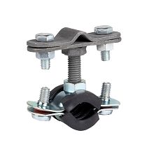 Держатель прута на трубе D=(15-19) мм HZ EKF PROxima