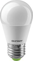 Светодиодная лампа формы «шар» ОНЛАЙТ 71 627 OLL-G45-8-230-4K-E27