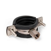 Хомут трубный из нержавеющей стали ТХ (INOX) 2 1/2" Fortisflex Хомут трубный из нержавеющей стали ТХ (INOX) 2 1/2" Fortisflex