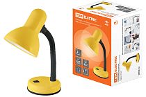 Светильник настольный на основании 60Вт, E27 желтый  TDM