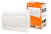 Бокс ЩРВ-П-18модулей с белой крышкой,встраиваемый, пластик IP41 TDM Бокс ЩРВ-П-18модулей с белой крышкой,встраиваемый, пластик IP41 TDM