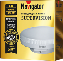 Лампа Navigator 95 431 NLL-GX53-8-230-6.5K-SV