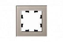 AtlasDesign Nature Стекло Шампань Рамка 1-постовая  (Schneider Electric) Systeme Electric (Schneider Electric)