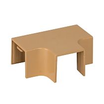 Угол T-образный (16х16) (4 шт) светлое дерево EKF-Plast