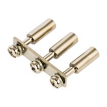 Перемычка тип 3PIN для 4,0 мм2 (20 шт.) EKF PROxima Перемычка тип 3PIN для 4,0 мм2 (20 шт.) EKF PROxima