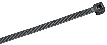 Хомут P6.6 съёмный чёрный 4,8х370мм IEK