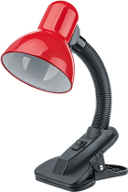 Светильник настольный Navigator NDF-C011-60W-R-E27 прищепка, красный
