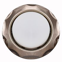 Светильник встраиваемый General GCL-GX53-H38-SN САТИН-НИКЕЛЬ ЗВЕЗДА