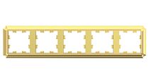 AtlasDesign Antique Рамка 5-постовая, универсальная, Золото Systeme Electric (Schneider Electric) AtlasDesign Antique Рамка 5-постовая, универсальная, Золото Systeme Electric (Schneider Electric)