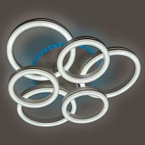 Светильник потолочный с/д  General GSMCL-Smart63  155w  Centurion-4  белый RGB  (6кр) 155Вт 3000-6500K 9845Лм 260x135мм с пультом  (800363) (1/4)