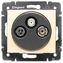 VALENA DIY Розетка оконечная TV-FM-SAT слоновая кость VALENA DIY Розетка оконечная TV-FM-SAT слоновая кость