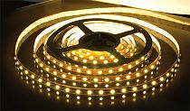 Лента светодиодная SMD5050-60-54-12-144-YE 60LED/м, IP54, 12В, 14,4Вт, желтый,  TDM