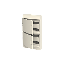 Бокс настенный Mistral41 72М непрозрачная дверь (с клемм) белый ABB