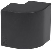 ELECOR Угол внешний КМН 16х16 черный (4шт/компл)  IEK