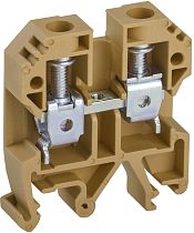 Клемма винтовая КВИ-10кв.мм желт.  IEK