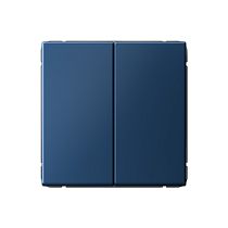 ArtGallery Аквамарин Выключатель 2-кл. кнопочный, 10АХ, механизм, быстрозажим. клем.