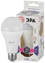 Лампа светодиодная ЭРА STD LED A65-21W-860-E27 груша холодный дневной свет