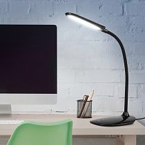 Настольный светильник, светодиодный ЭРА NLED-453-9W-BK светодиодный, черный