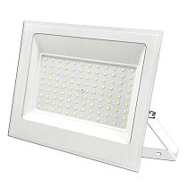 Прожектор светодиодный ТМ IONICH IFLSLED-DOB-100-865-W-IP65 в белом корпусе