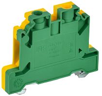 Колодка клеммная CTS-PEN заземляющая 6мм2 желто-зеленая  IEK