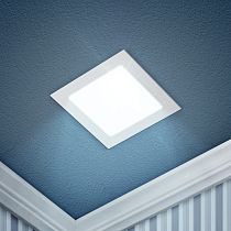 Светильник встраиваемый ЭРА LED 2-12-6K квадратный 12W 220V 6500K